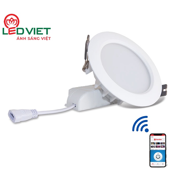 Đèn LED Âm Trần 7w Rạng Đông Smart Wifi D AT16L 90/7W.WF giá rẻ