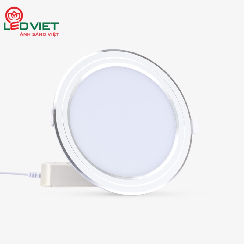 Đèn LED Panel Tròn Đổi Màu Rạng Đông PT05 D135 12W mới