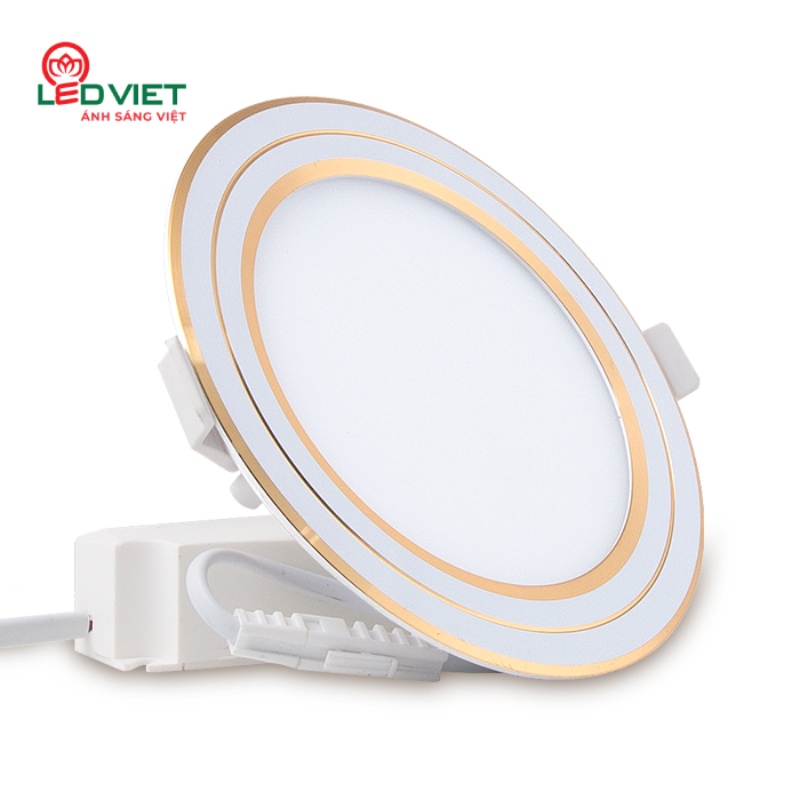 Đèn LED Panel Tròn Đổi Màu Rạng Đông PT05 D135 12W chính hãng