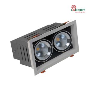 Đèn Led âm trần Rạng Đông AT12 240×125/9Wx2.DA