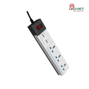 Ổ cắm đa năng USB chống giật OC04.USB 4C/3M/10A