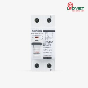 Aptomat chống giật RD.RCBO 1P+N 20A