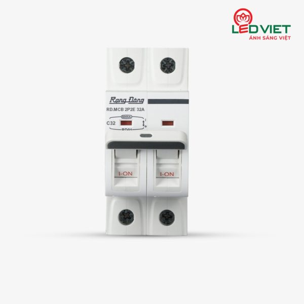 Aptomat ngắn mạch RD.MCB 2P2E 32A