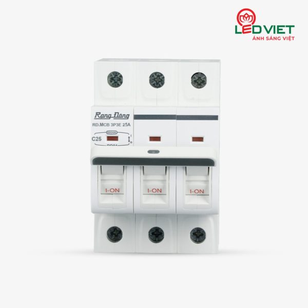 Aptomat ngắn mạch RD.MCB 3P3E 25A