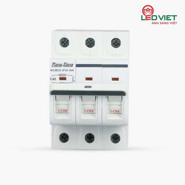 Aptomat ngắn mạch RD.MCB 3P3E 40A