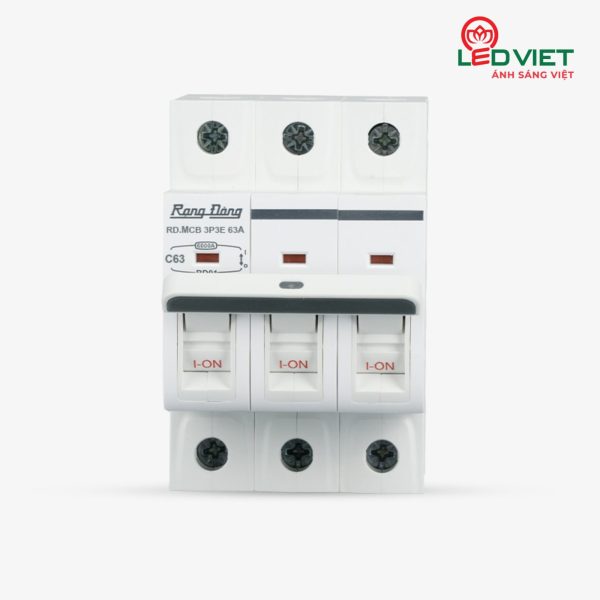 Aptomat ngắn mạch RD.MCB 3P3E 63A