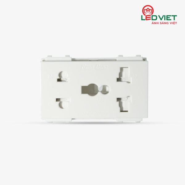 Hạt ổ cắm âm tường HOC05 2C/16A