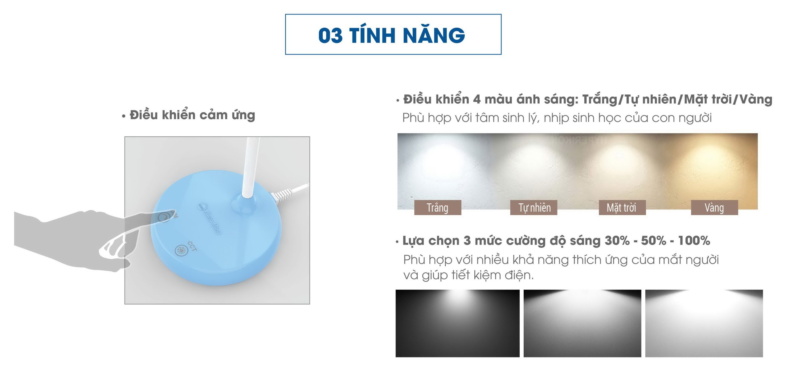 Nhiệt độ màu ánh sáng đèn LED