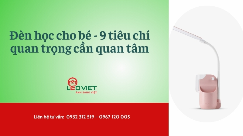 Đèn học cho bé